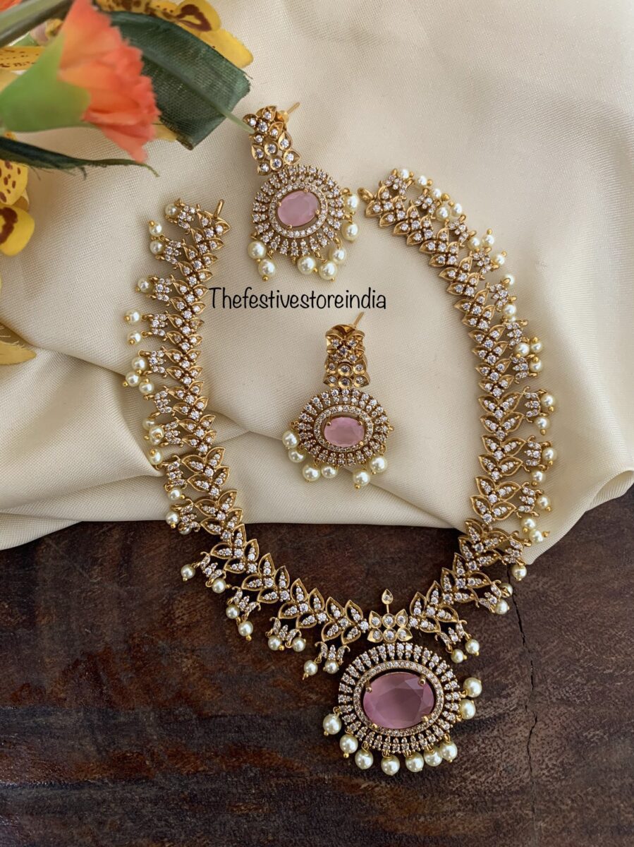 Pink stone AD set