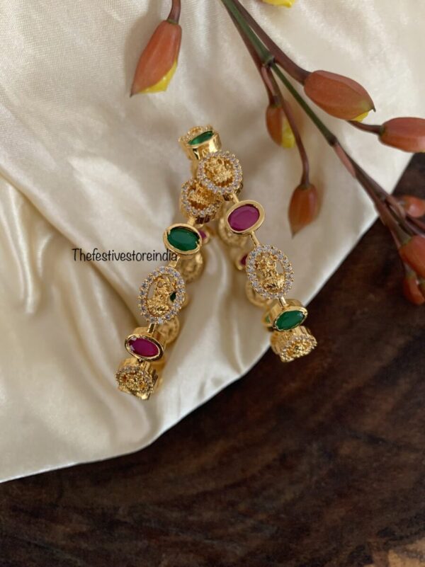 Gold look alike lakshmi bangles