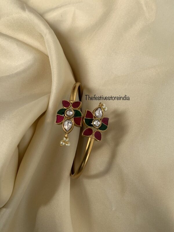 Single enamel kada - free size (single pc)