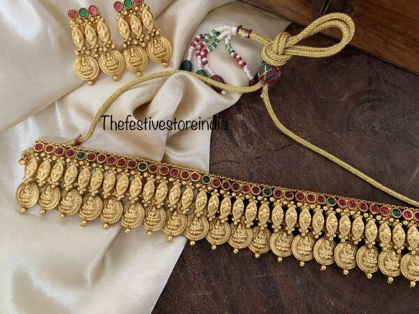 High neck kaasu choker set