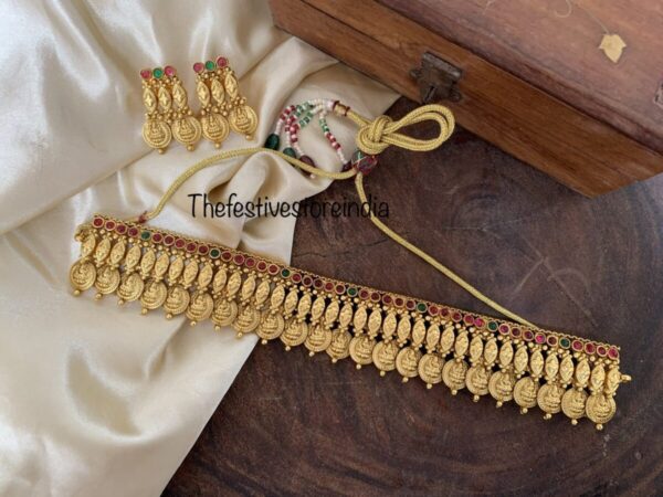 High neck kaasu choker set