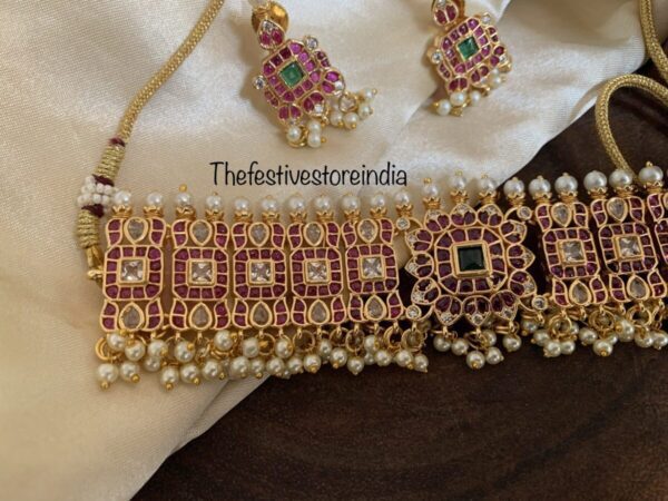 Classic kemp gold finish choker set