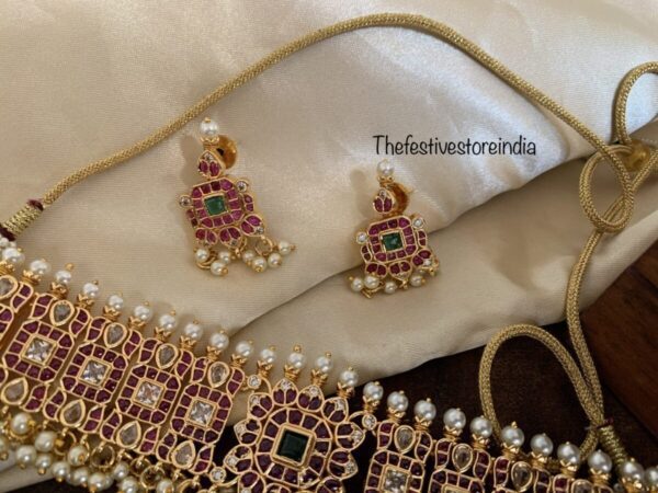 Classic kemp gold finish choker set