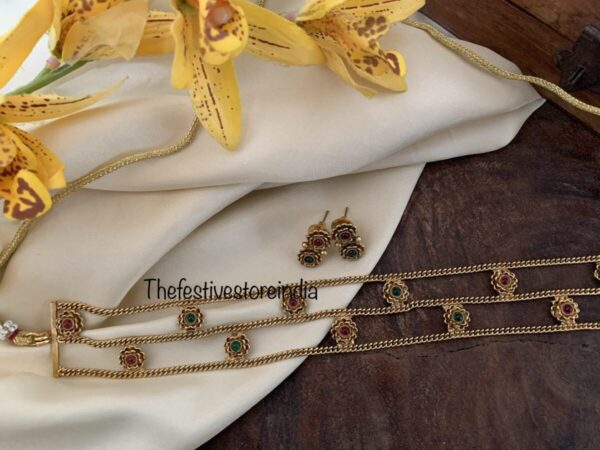 All floral choker set