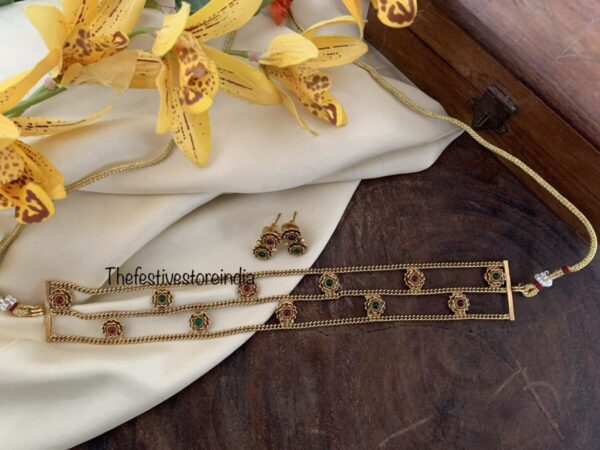 All floral choker set