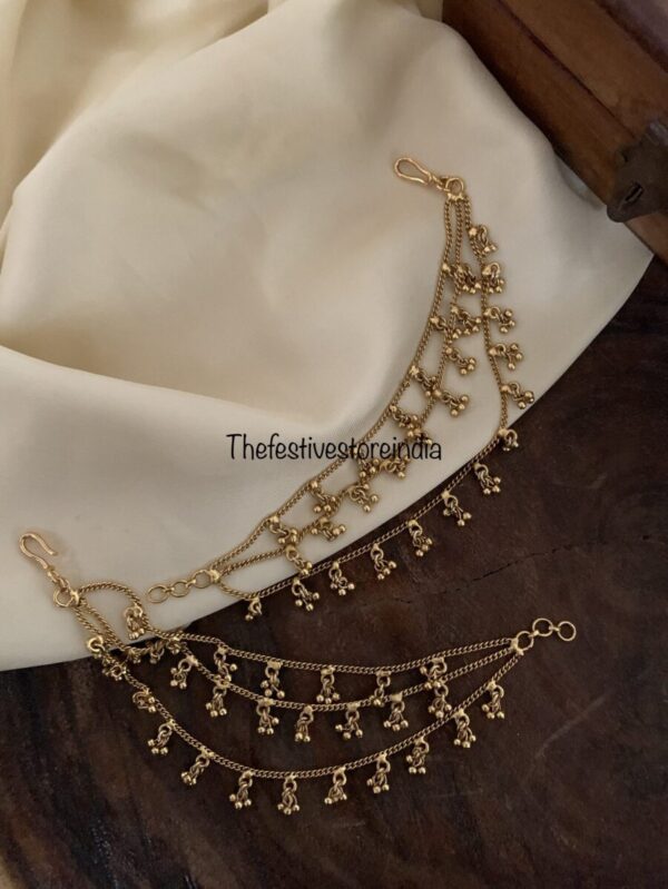 Gold drop earchain
