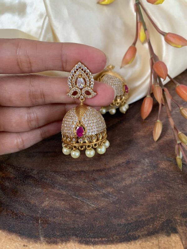 AD jhumbo jhumkas