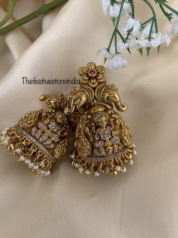 Lakshmi ambaari nakshi jhumkas