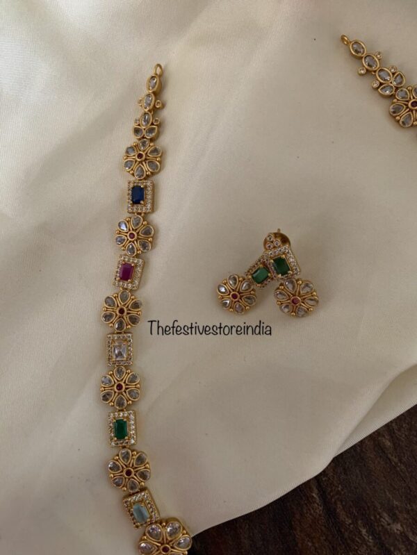 Navarathna haaram set