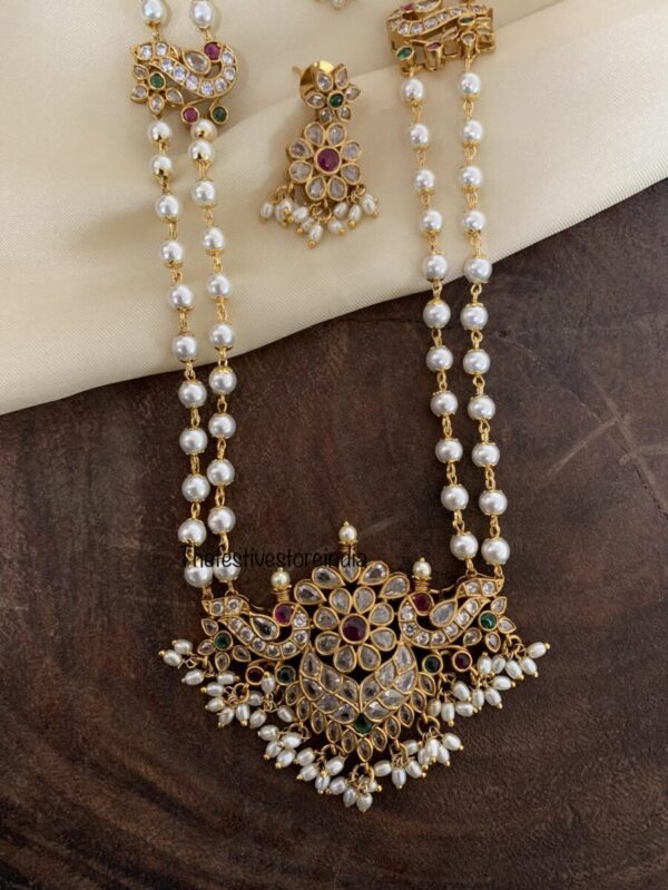 Pearls and rice pearls mid length set