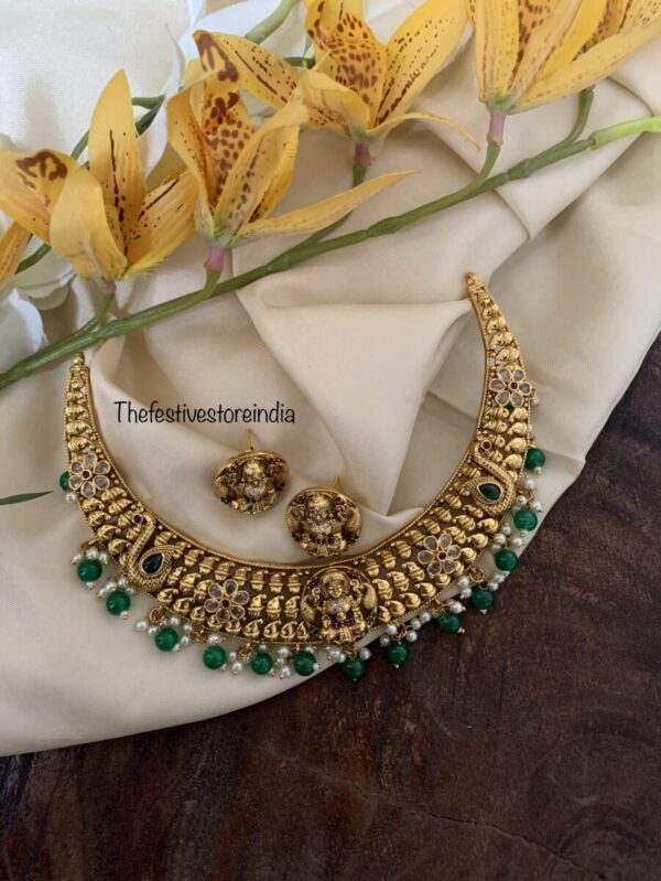 Lakshmi motif hasli set