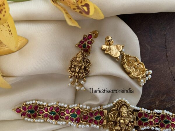 Lakshmi jadau choker set