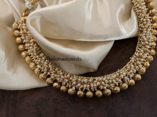 Samantha pearls necklace set