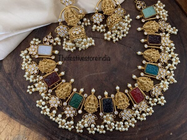 Lakshmi heavy necklace set
