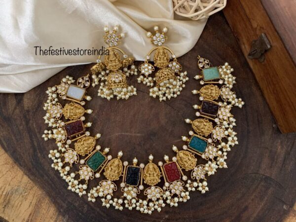 Lakshmi heavy necklace set