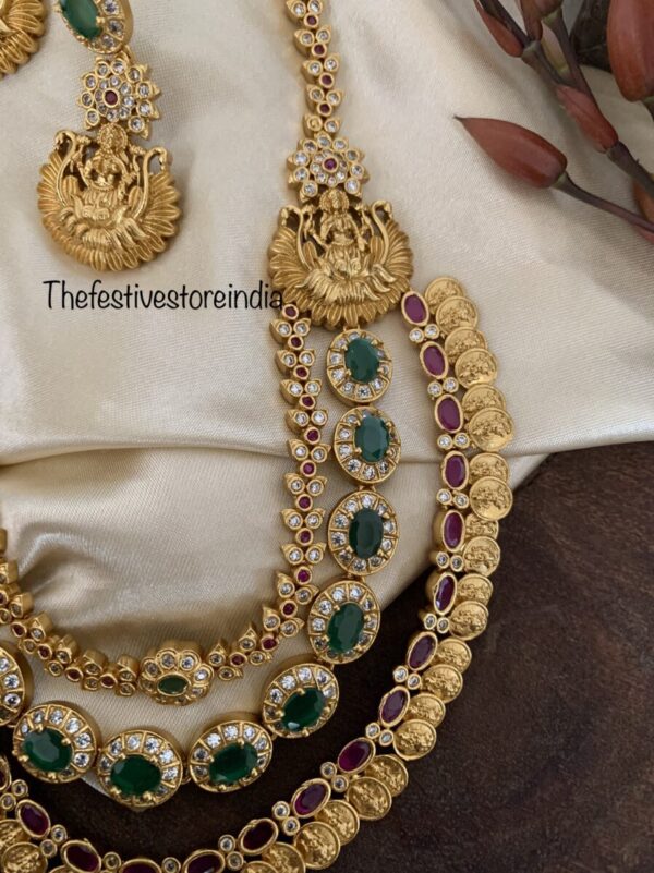 Lakshmi mid length kaasu set
