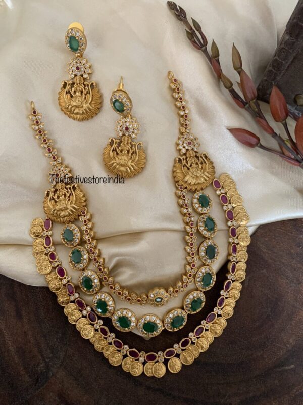 Lakshmi mid length kaasu set