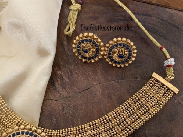Close knit Raagata set - Blue