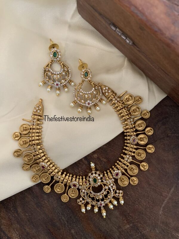 Chandbali kaasu set