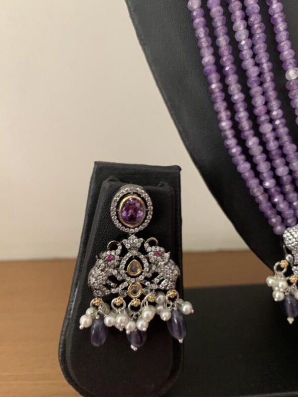 Purple Victorian Haaram set