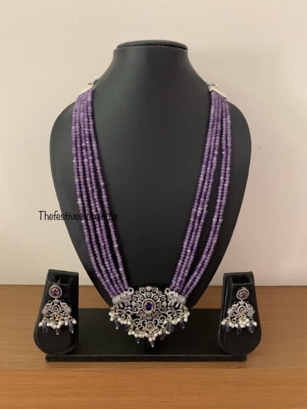 Purple Victorian Haaram set