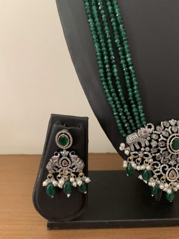 Green Victorian Haaram set