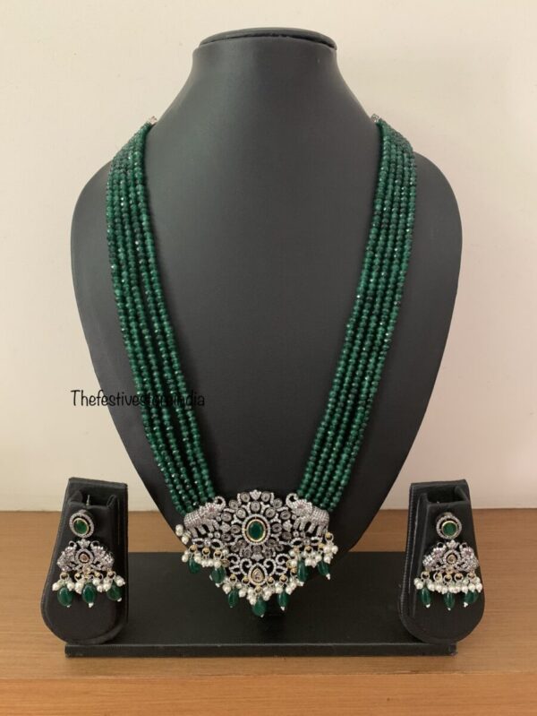 Green Victorian Haaram set