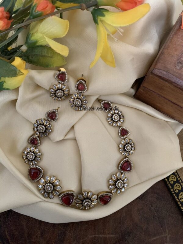 Victorian Ruby set