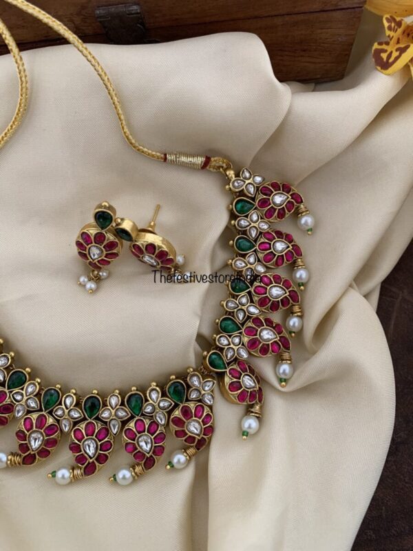 Jadau Mango Maanga necklace/choker set