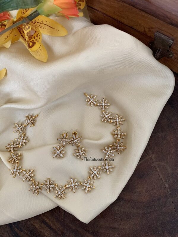 Golden starry diamonds NEW