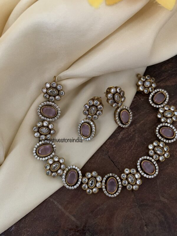 Victorian minimalist floral set - Pink