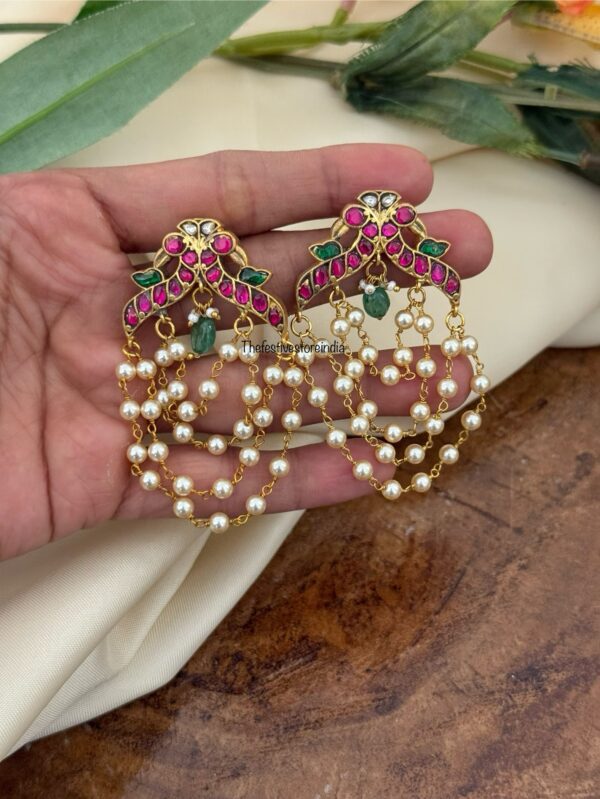 Jadau Pearl drops