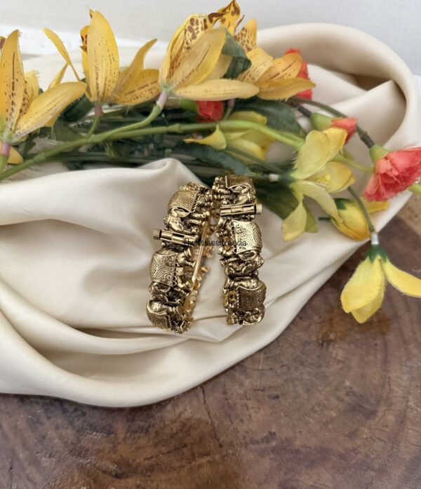Elephant Kada set of 2