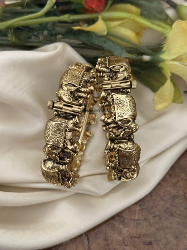 Elephant Kada set of 2