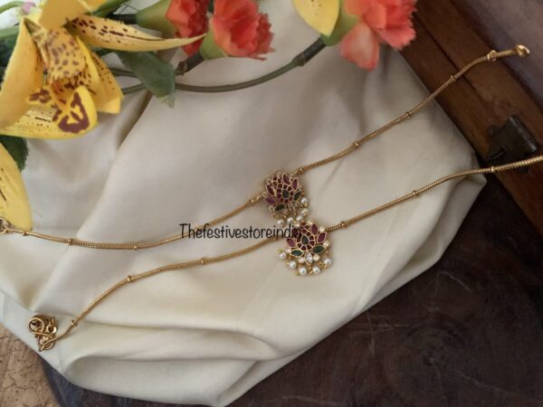 Lotus mopp anklets