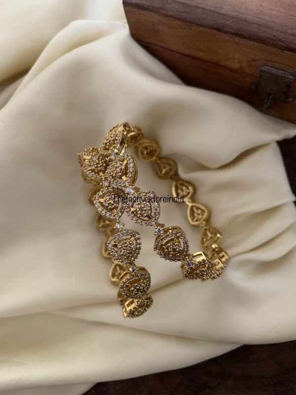 Diamonds - set of 2 bangles