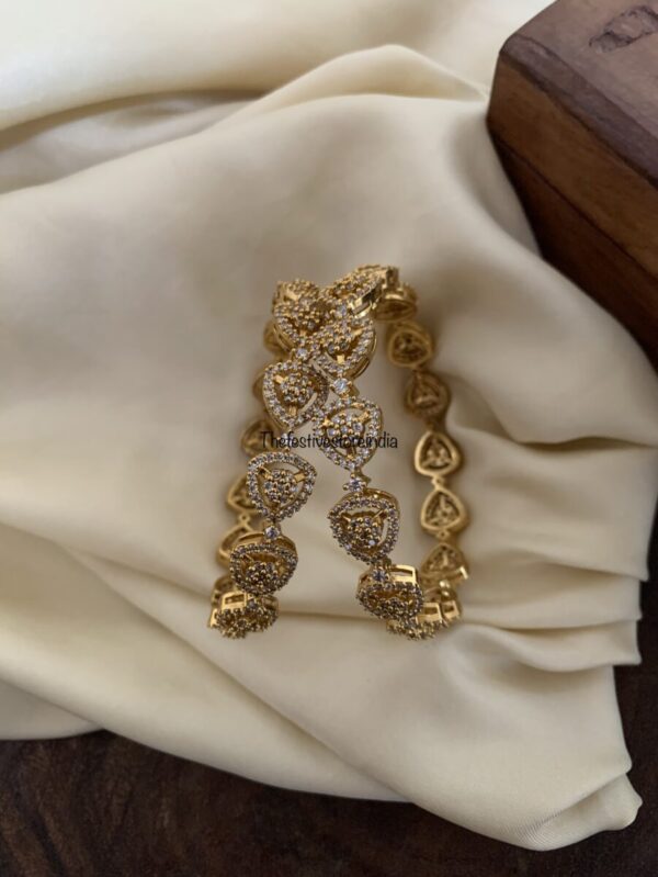 Diamonds - set of 2 bangles