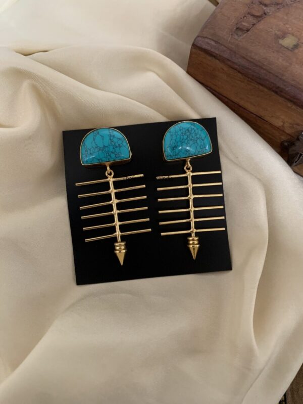 Turquoise earrings