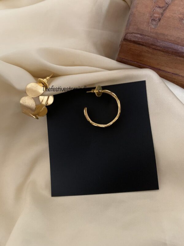 Gold hoop