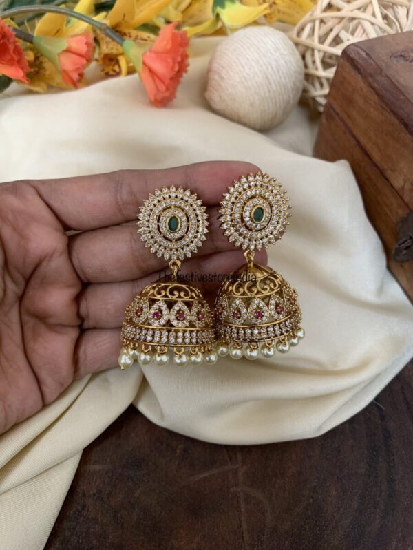 Bottu AD jhumkas
