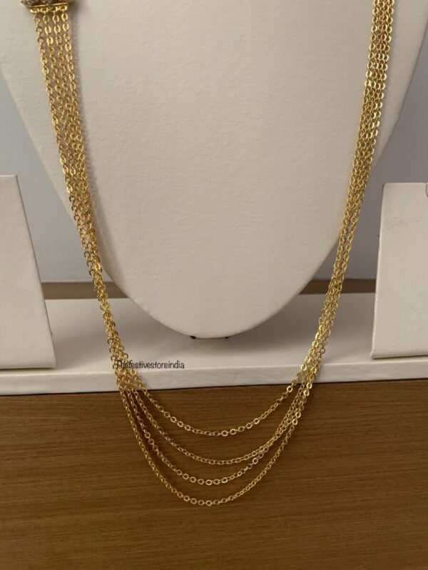 Microgold Lakshmi Mopp chain