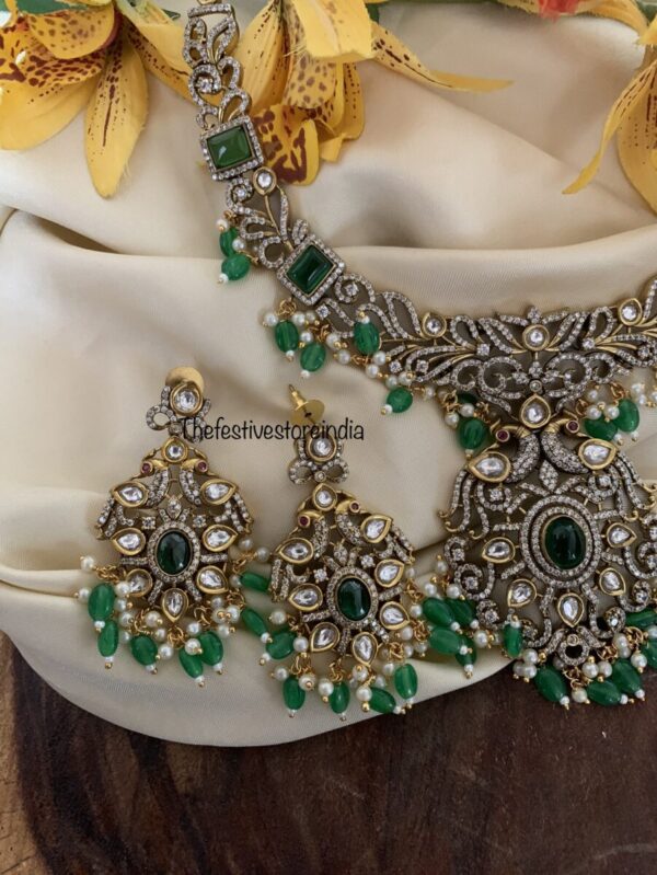 Green drops classic victorian set