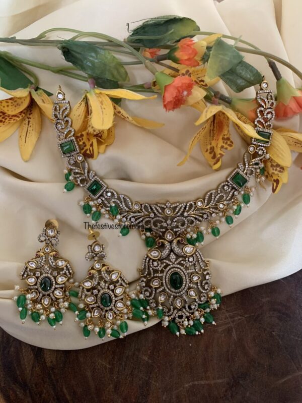 Green drops classic victorian set