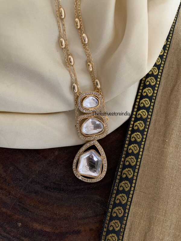 Layered Kundan set