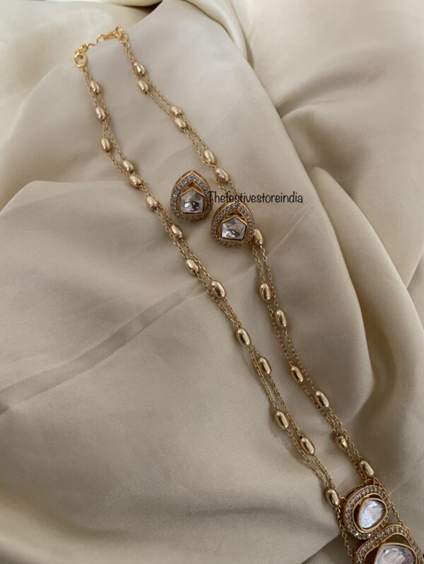 Layered Kundan set