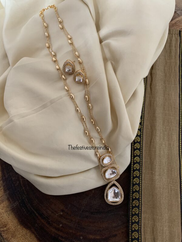 Layered Kundan set