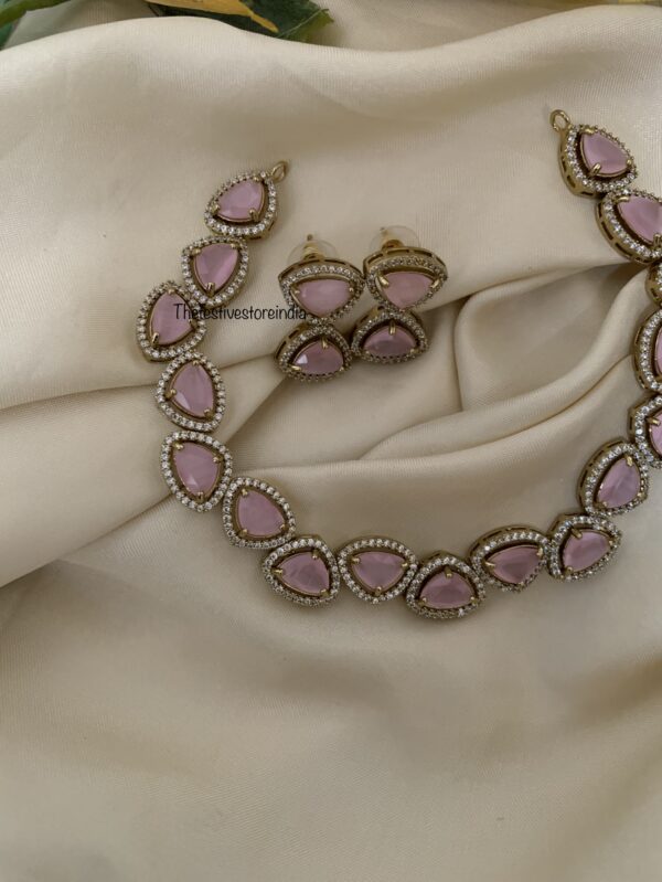 Pink stone AD set