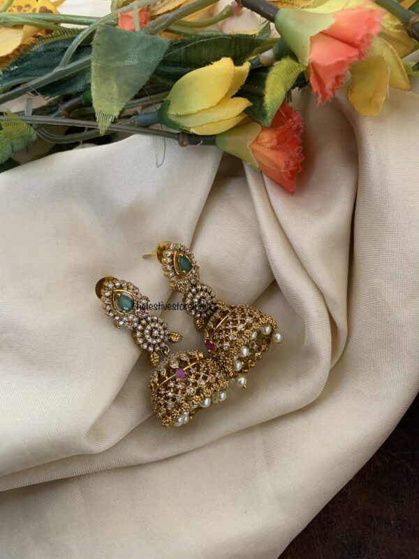 Bridal AD jhumkas
