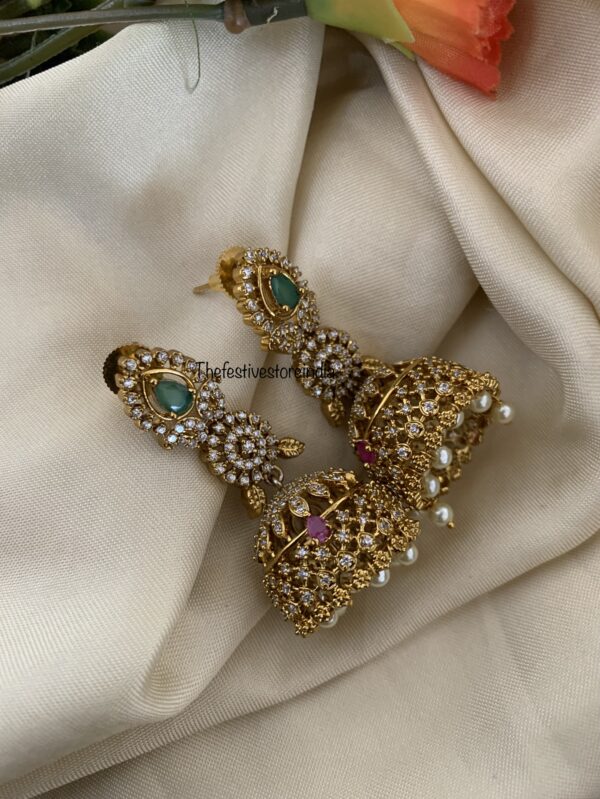 Bridal AD jhumkas