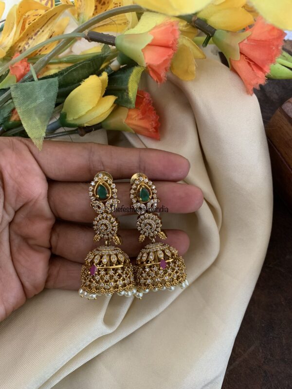 Bridal AD jhumkas